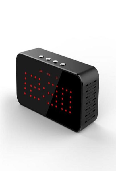 

2019 new y16 hd 4k ir night vision wifi alarm clock camera wireless clock video recorder max 128g6350378