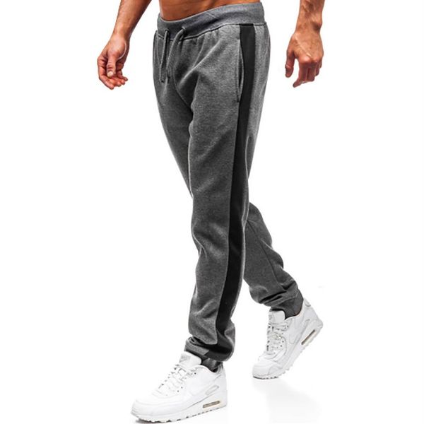 

mens designer pants sports cargo pants for men splicing casual printed pant s sweatpants joggers clothes247d, Black
