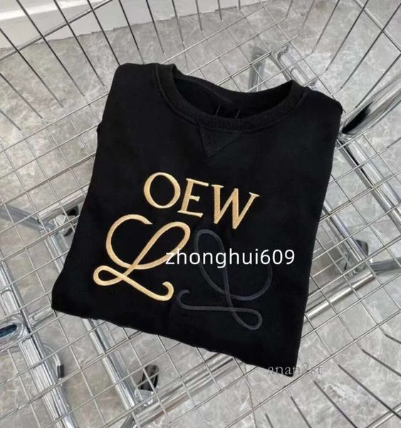 

designer men hoody classic letter women pullover hoodies sweatshirts long sleeve hooded j round neck mens woman lady femme, Black