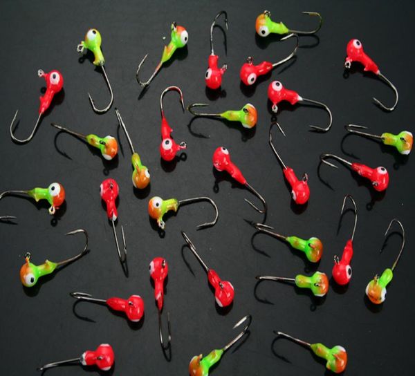 

100pclot assorted fishing lures lead head jigs hooks 2g0126623873
