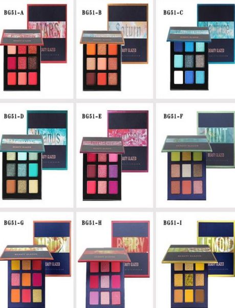 

eyeshadow makeup palette 9 color neon eye shadow bright pressed powder metal matte beauty make up paletas de sombra de ojos1178453