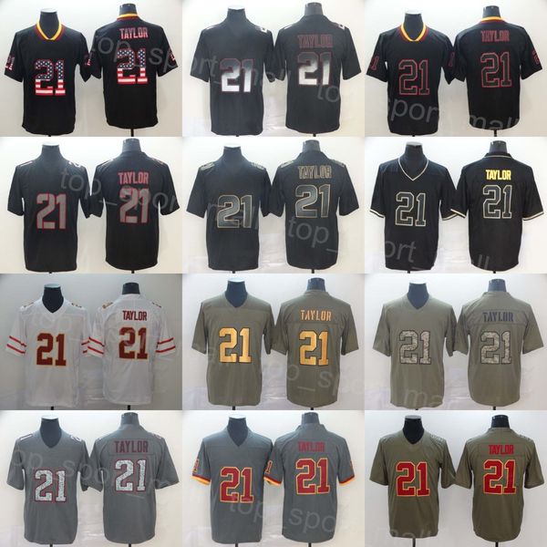 

man football 21 sean taylor jersey hemp grey drift rainbow leopard grain usmc salute to service goddess hyphenation shadow smoke flag stitch, Black;red