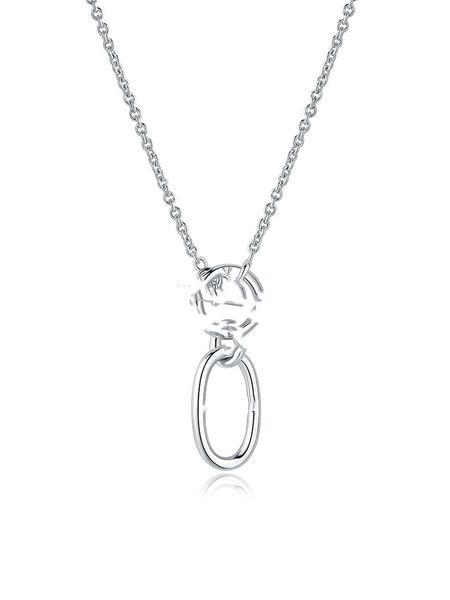 

new 2023 designer 925 sterling silver non-fading pig nose necklace brand luxury jewelry gift