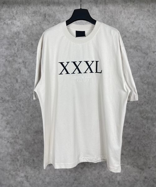 

men's plus tees & polos round t-shirt plus size neck embroidered and printed polar style summer wear with street pure cotton 4qda, Black;brown