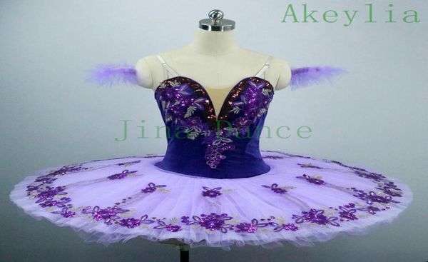 

girls purple ballet tutu women pancake professional platter ballet tutu stage costume kids nutcracker classical ballet dance7605196, Black;red
