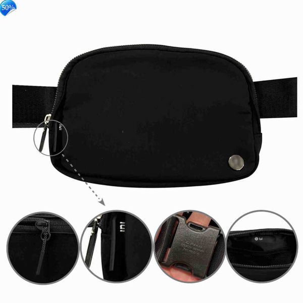 

cross body yoga lulu crossbody belt chest wool fleece bag outdoors sport waist bags womens mens fanny pack zipper luxury wallet nylon portab