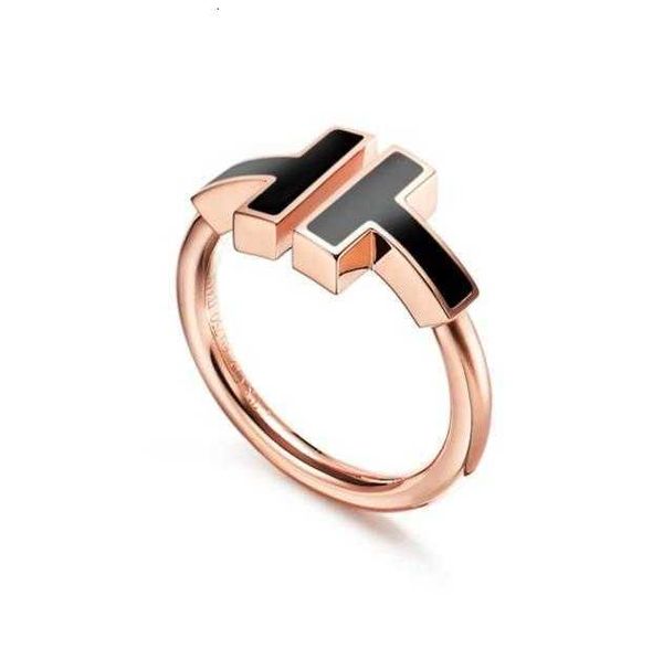 

simplicity classic t gold ring crystal diamonds designer mother of pearl mens womens wedding rings for couples valentines day gift, Silver