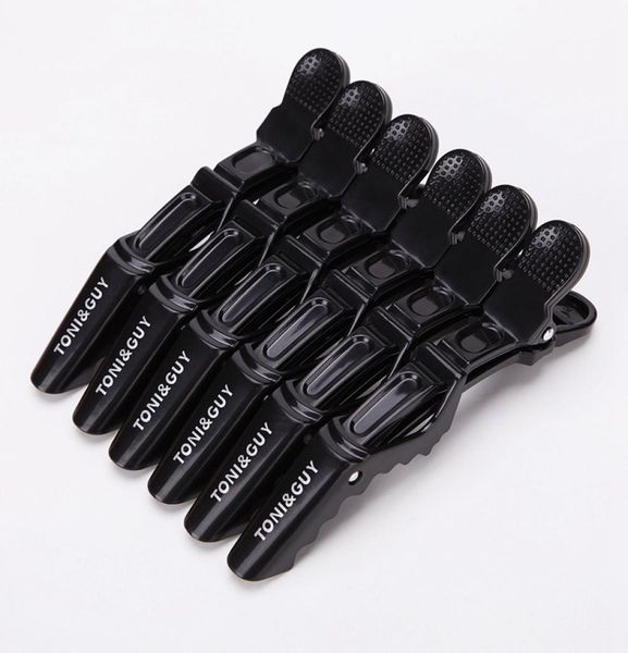 

6pcslot plastic hair clip hairdressing clamps claw section alligator clips barber for salon styling hair accessories hairpin6469967