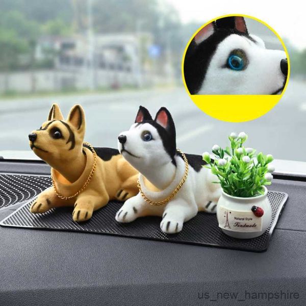 

decorations doll husky beagle st shake head dog car interior decoration cute creative gift tableornament r230811