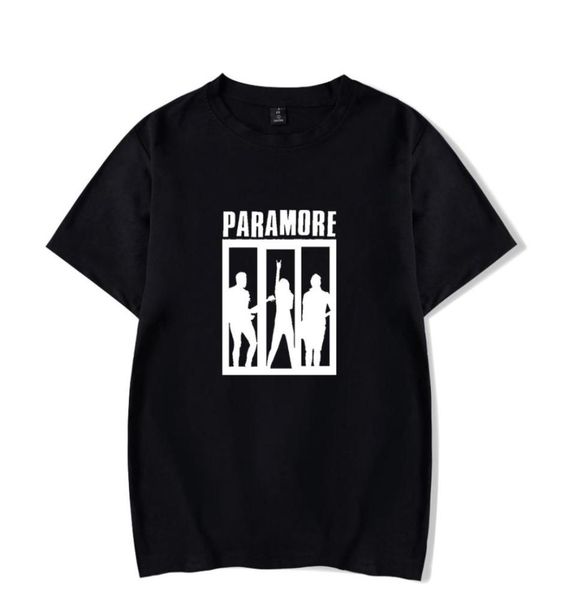 

paramore merch tshirt menwomen short sleeve0123459025890, White;black