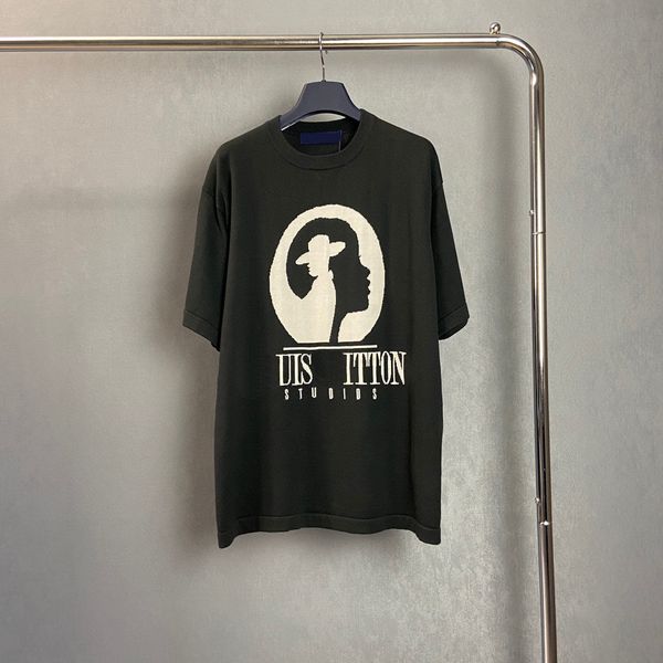 

men's plus tees & polos round neck embroidered and printed polar style summer wear with street pure cotton f33f, Black;brown