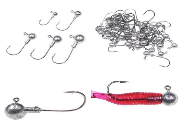 

new sharp lead hook round head barb fishing hooks equipment men jig fishhook fashion 0 63by p28454467