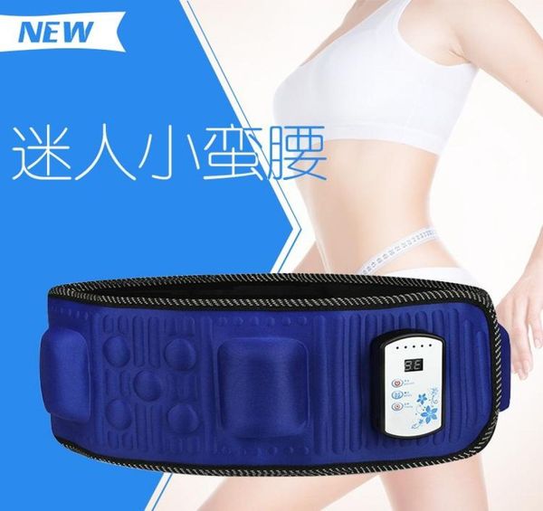

microcomputer vibration shape belly slimming oscillating passive exercise massage belt shakeshake pulse simulation massage belt5852404