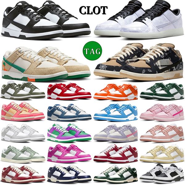 

with box low black white panda running shoes men women jarritos grey fog varsity green unc unversity red desert berry syracuse trainer spors