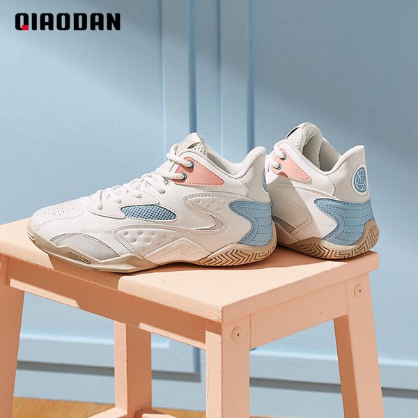 

dress shoes qiaodan basketball for women 2023 summer professional antifriction athletic breathable comfortable sneaker xm222003 230810, Black