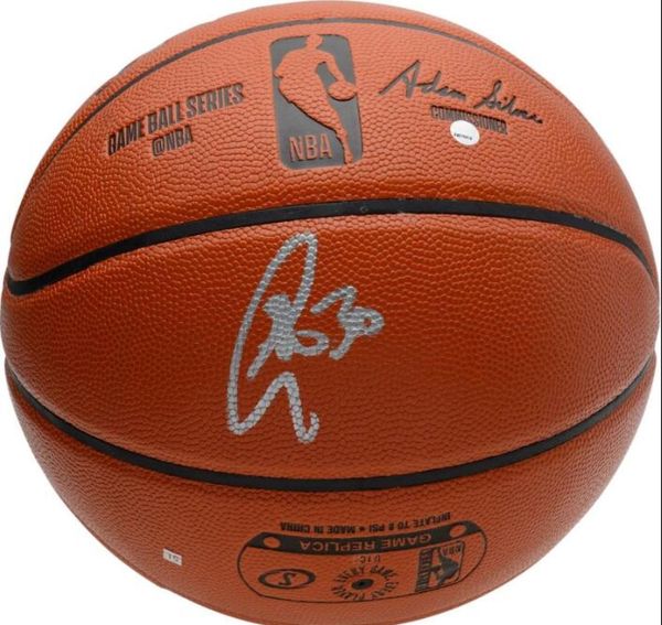 

curry autographed signed signatured signaturer autograph indooroutdoor collection sprots basketball2491101