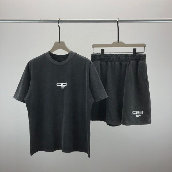 

men's plus tees & polos round neck embroidered and printed polar style summer wear with street pure cotton t-shirts 503, Black