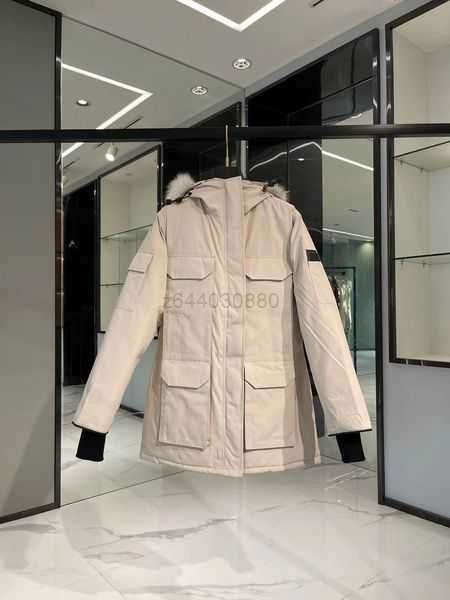 

mens jacket down hooded warm parka men canadian goose jackets letter print clothing outwear outdoor sports thick coat parkas 2 0mht, Black