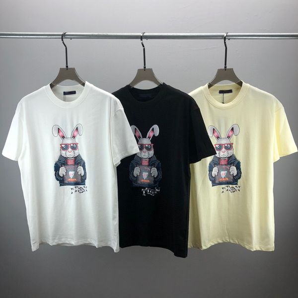 

men's plus tees & polos round neck embroidered and printed polar style summer wear with street pure cotton t-shirts 580, Black