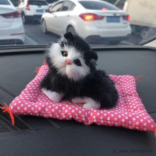

decorations simulation plush dogs ornament sleeping dog toy car accessories interior decoration ornaments cute puppy gift r230811