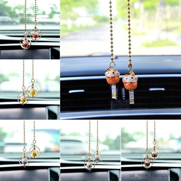 

decorations interior ornament gift hanging pendant mirror suspension decoration car accessories lucky cat r230811