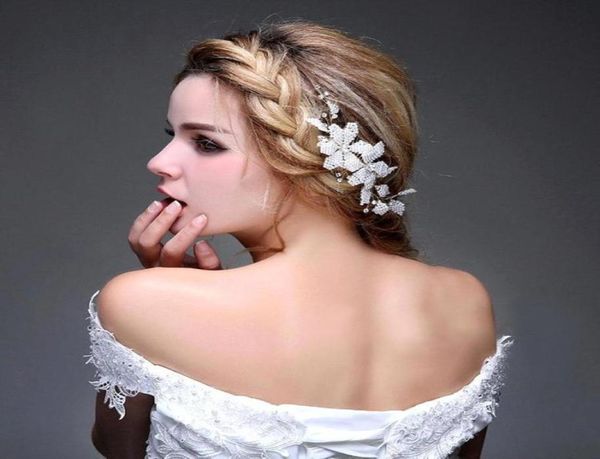 

vintage bridal crown tiara wedding jewelery bohemia hair accessories elegant headpieces frontlet hair band headbands for bride cpa2931661, Silver