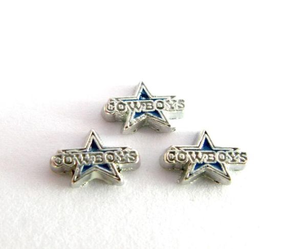 

new design fc837 floating locket charms 10pcs football for floating living locket as gift wholes 9912955, Blue;slivery