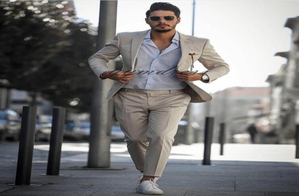 

new fashion groom tuxedos 2019 notched lapel slim fit men wedding groomsmen business party prom suits jacketpants yy0184928452, Black;gray