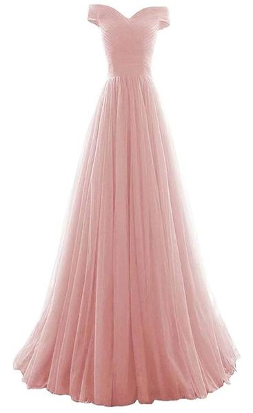 

2019 new long aline tulle prom formal evening dress formal prom party gowns 100 real po qc13441279382, Black;red