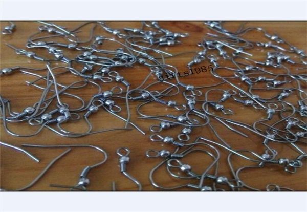 

500 pcs 316l stainless steel ear hook make earrings materialdiy5026365