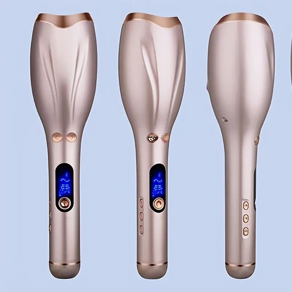 

infrared automatic curling iron for women - spiral key design for effortless styling