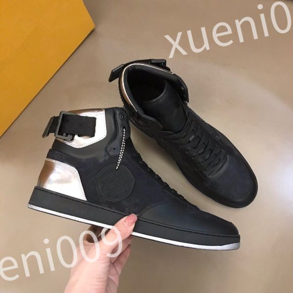 

2023 new luxury mens casual shoes women designer travel leather lace-up sneaker lady running trainers letters woman shoe flat printed men gy, Black