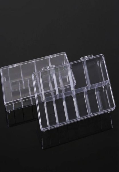 

empty nail tips storage box case plastic for nail art beauty salon use 500pcs or 1000pcs5112326, Red;gold