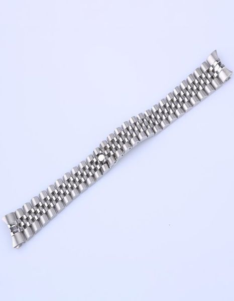 

for datej 36mm20mm datej 41mm 21mm 316l stainless steel jubilee silver gold wrist watch band strap bracelet solid screw links6174608, Black;brown