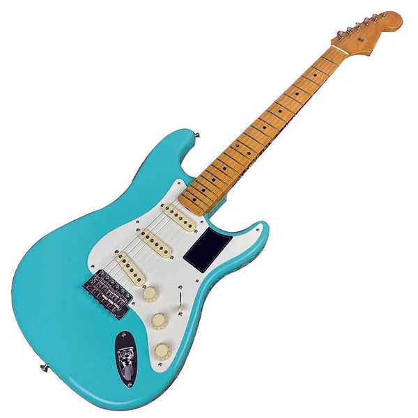 

american vintage ii 1957 st sea foam green electric guitar as same of the pictures