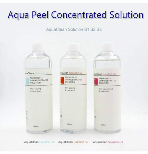

2022 portable slim equipment aqua peel concentrated solution 400ml per bottle aqua facial serum dhl6829767