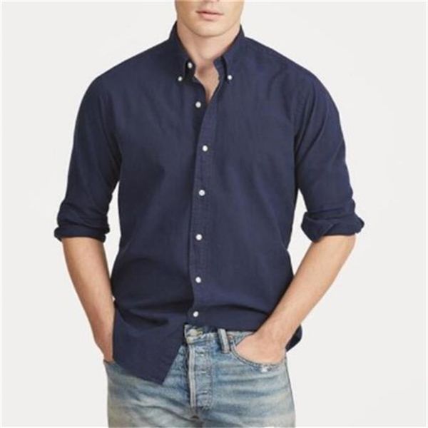 

2012 new autumn and winter men's long-sleeved cotton shirt pure men's casual poloshirt fashion oxford shirt social brand226m, White;black