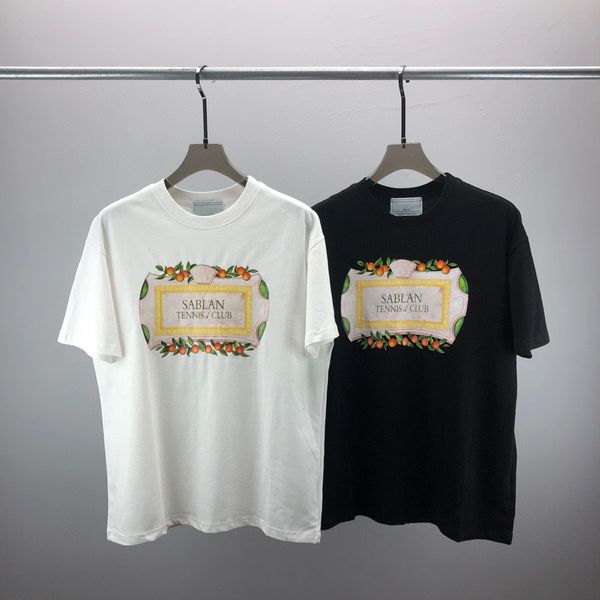 

men's plus tees & polos round neck embroidered and printed polar style summer wear with street pure cotton t-shirts 574, Black