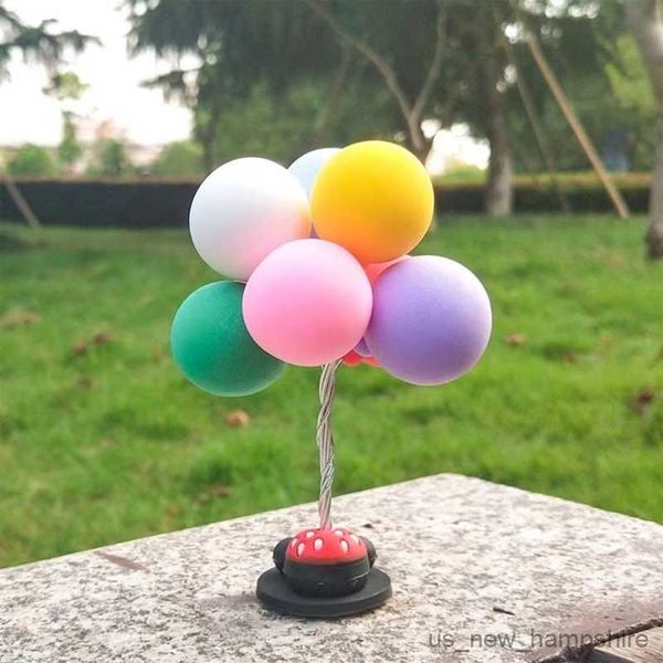 

decorations creative ornaments center console auto interior balloon car decoration for girls accessories r230811