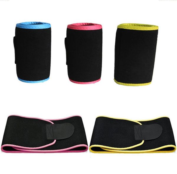 

neoprene waist belt sweat waist trainer trimmer belt body cincher men women shapewear workout enhancer3912448, Black;gray