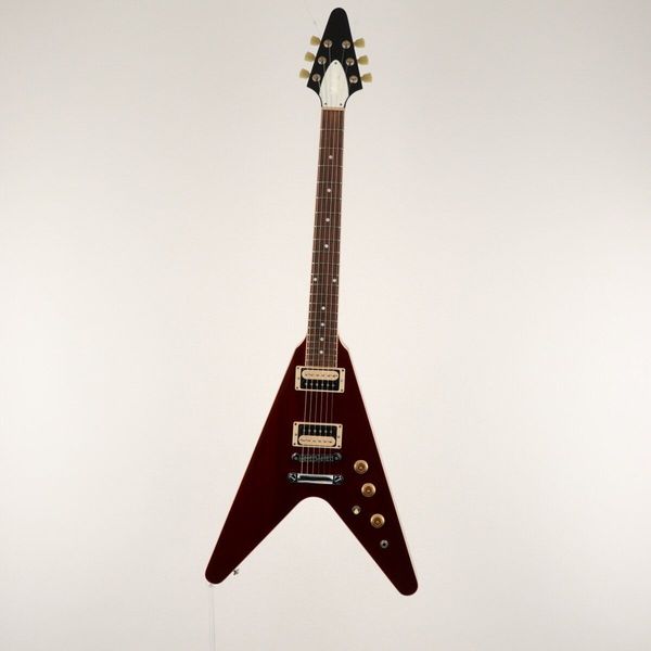 

flying v pro wine red electric guitar