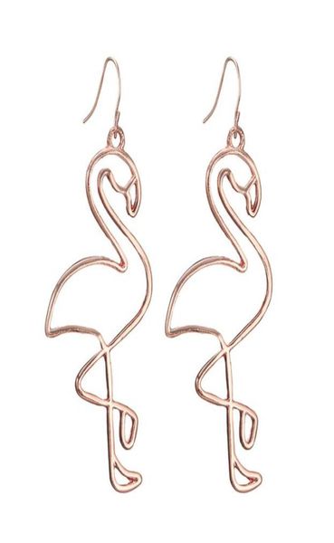 

fashion jewelry gold pink enamel long pendant earrings for women animal female earrings party gifts 20198433847, Silver