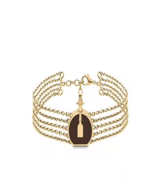 

fashion personality multichain women039s bag bracelet with box6381235, Black