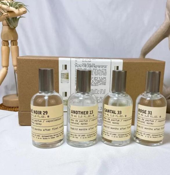 

le labo neutral perfume set 4x30ml another 13 the noir 29 rose 31 santal 33 for men women lasting fragrance fast deli1176196