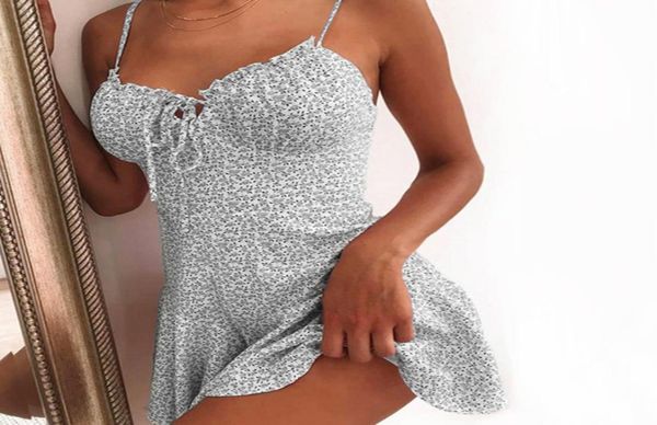 

women fashion floral print women mini dresses holiday sundress summer backless dress bohemian high waist mini dress4966919, Black;gray