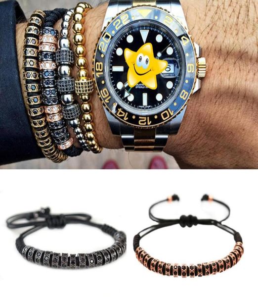 

bc anil arjandas luxury bracelets mens womens new style accessories micro pave black cz sers beads briading macrame bracelet9934224