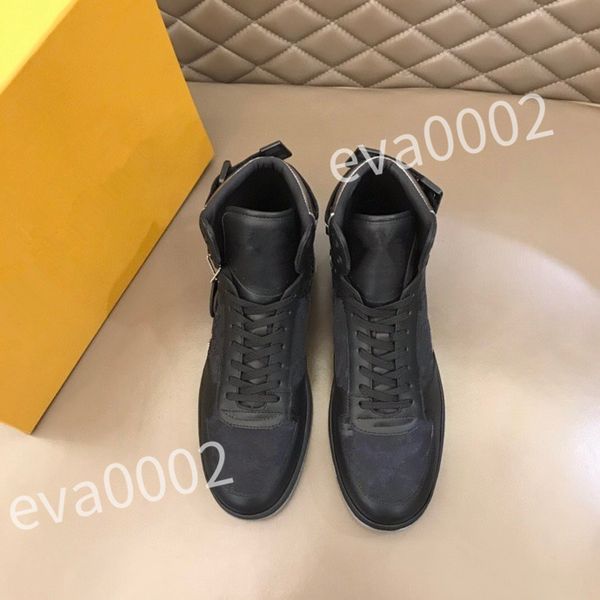 

luxury platform gym casual shoes women travel leather lace-up trainers sneaker men thick bottom woman designer shoe lady sneakers rd0810, Black