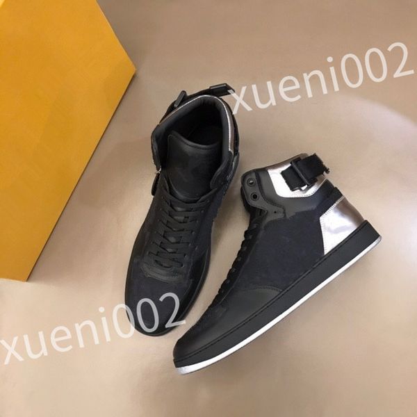 

2023 luxury casual shoes women designer shoes travel leather man lace-up fashion lady flat trainers letters woman soled platform men sneaker, Black
