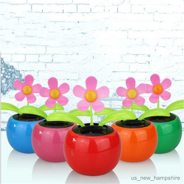 

decorations solar dancing flower ornaments swinging toy car accessories auto interior decoration gifts for friend r230811