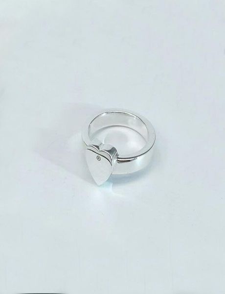 

silver plated ring with heart for mens and women engagement wedding jewelry lover gift5392972